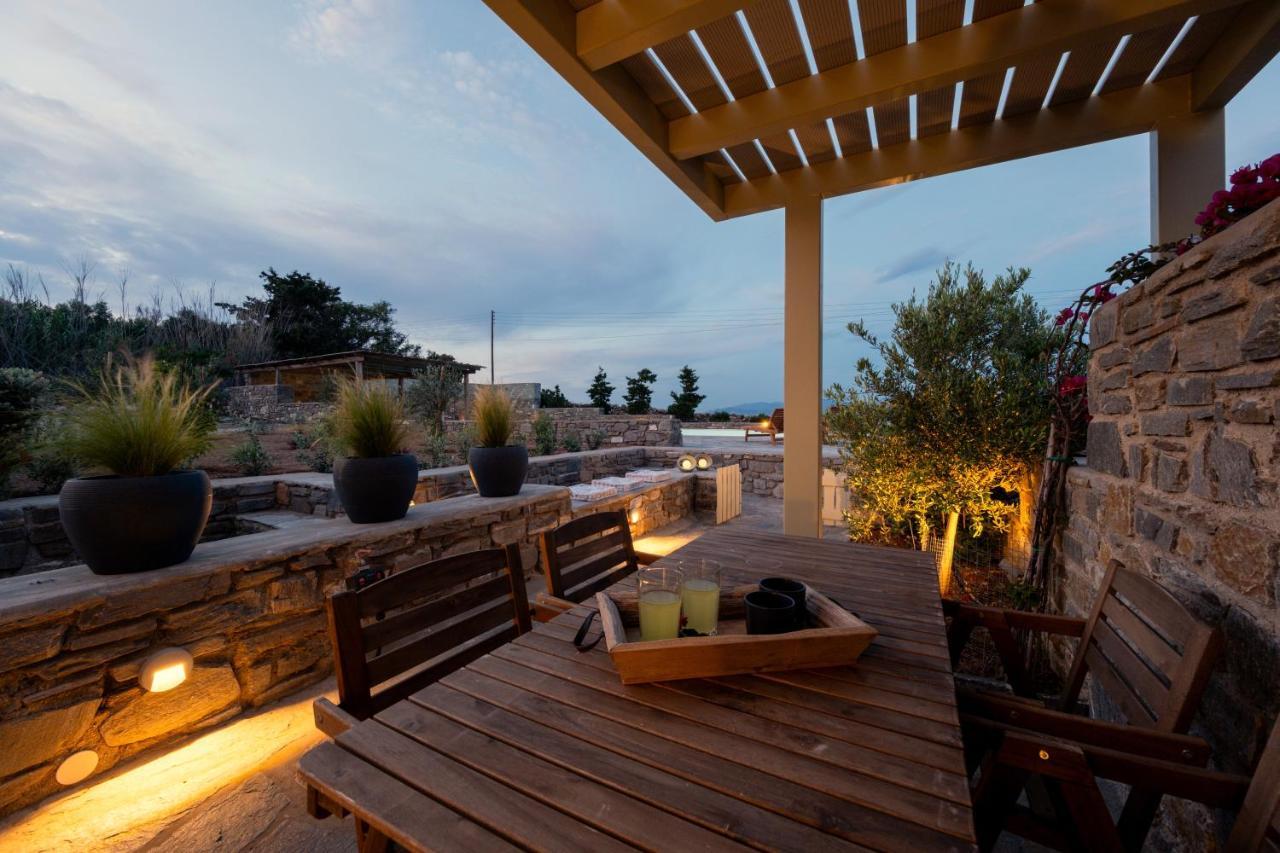 Kallirroe Deluxe Villa With Sea View And Pool Chrisi Akti  Exterior photo